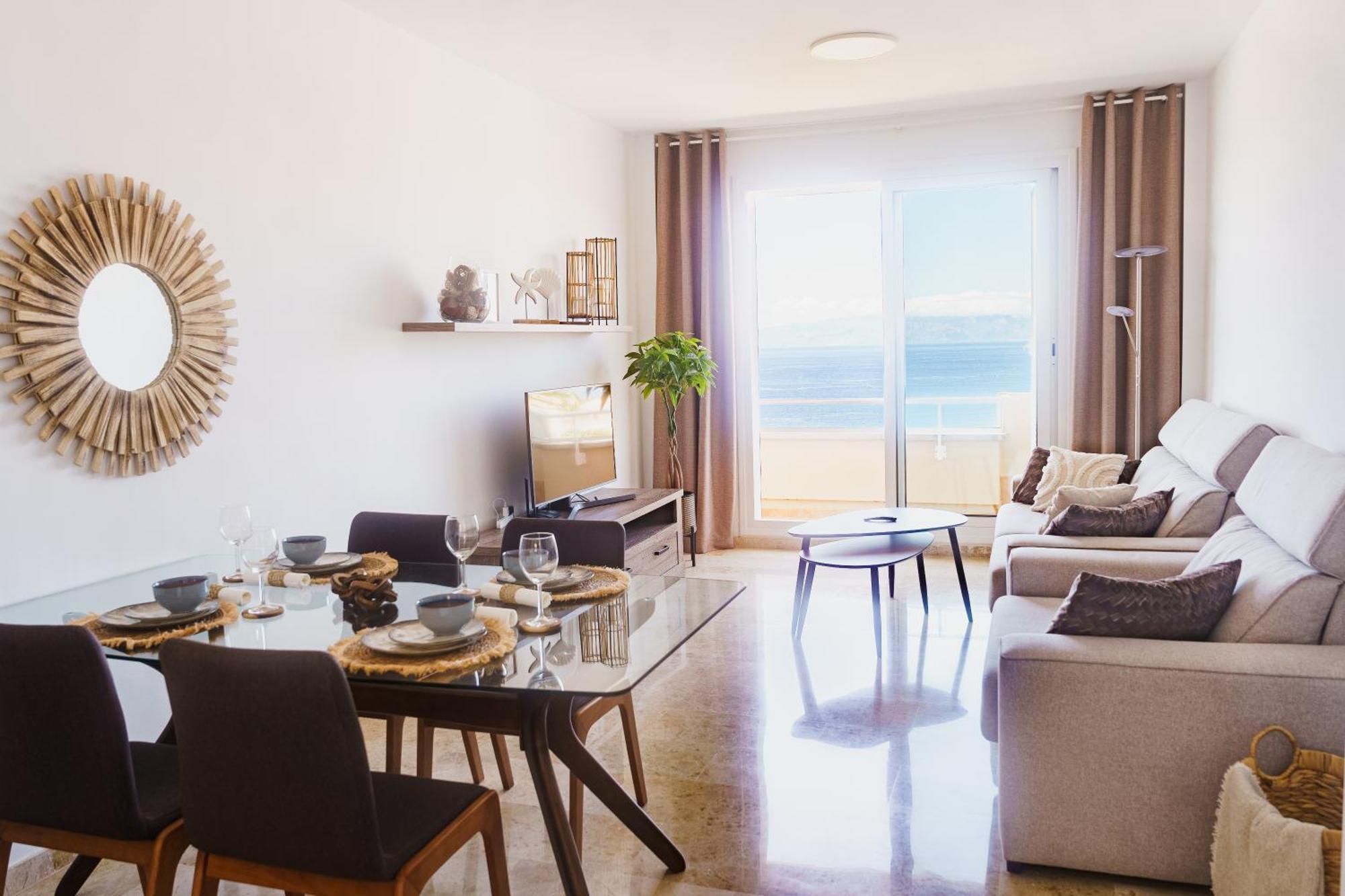 Luna - Ac, 2 Pools, Panoramic Ocean, Private Garage, Fibre Net Puerto de Santiago  Exterior photo
